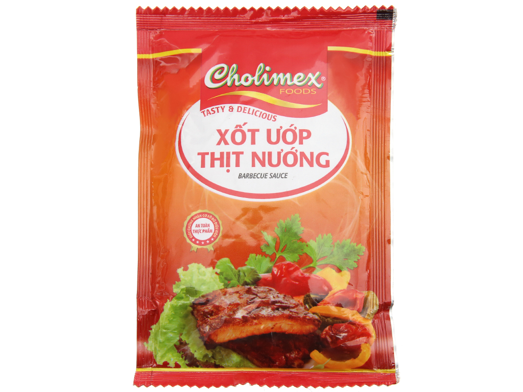 Xốt ướp Thịt nướng Cholimex gói 70g  Thùng 120g